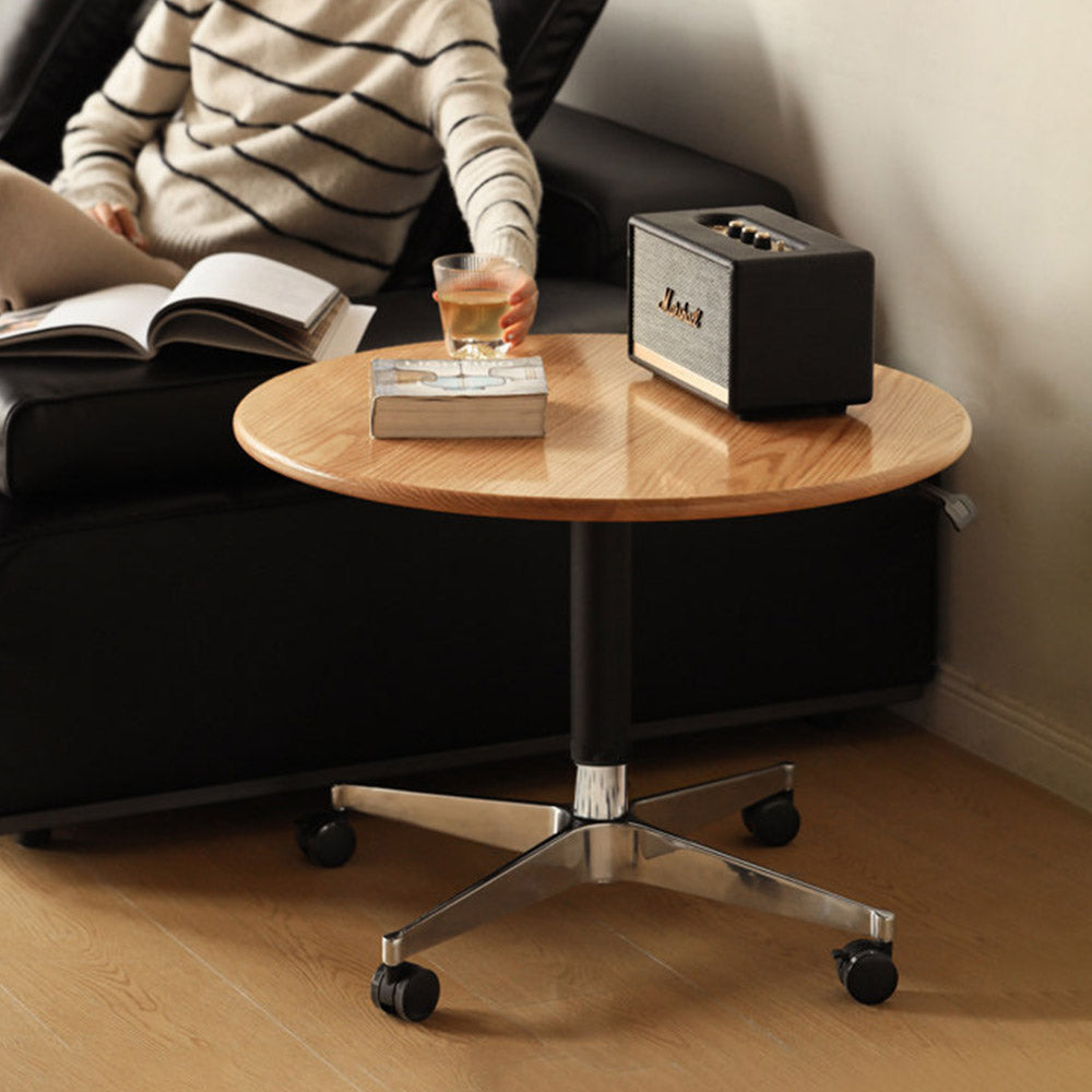 Siliqua Solid Hardwood Side Table