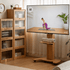 Siliqua Solid Oak Entertainment Shelf