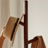 Skagen Natural Solid Walnut Hallway Coat Rack - Oak Furniture Store