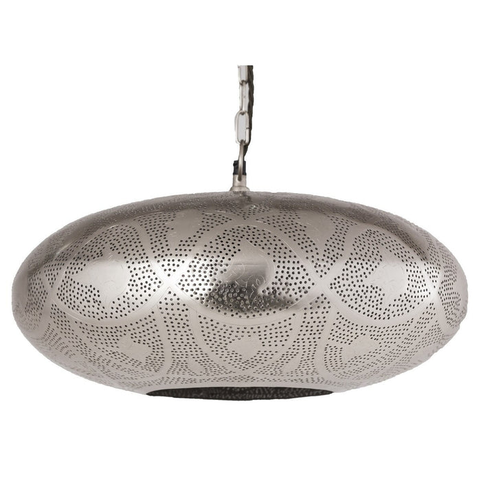 Sleek Nickel Hanging Pendant Light RGA2045