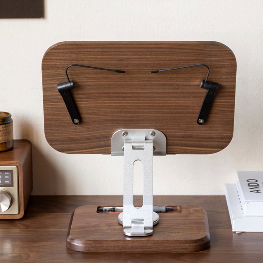 Solid Hardwood Tablet Stand - Oak Furniture Store