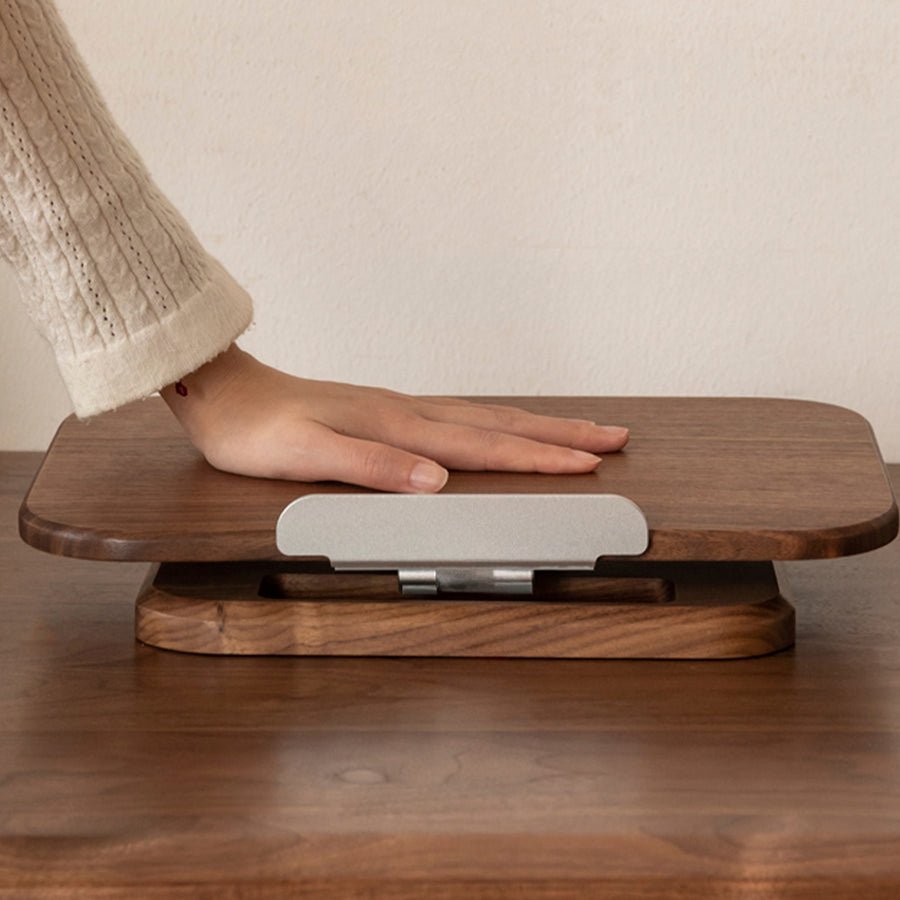 Solid Hardwood Tablet Stand - Oak Furniture Store