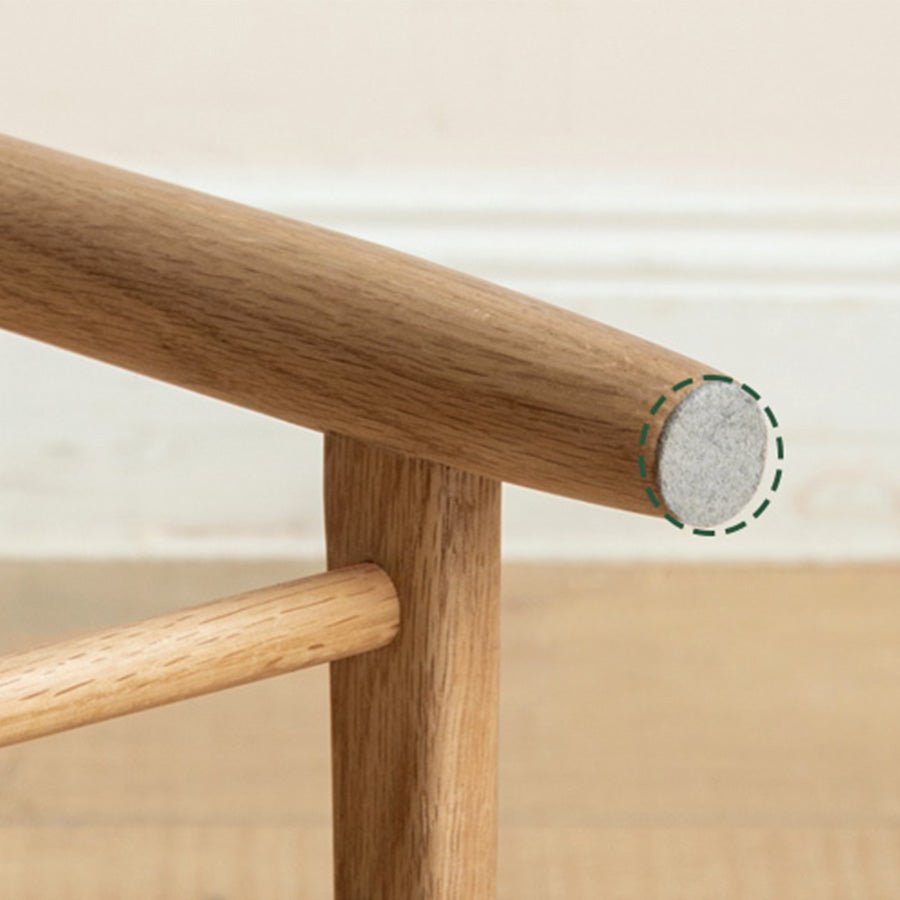 Solna Natural Solid Oak Shoe Bench | Oak Furniture Store