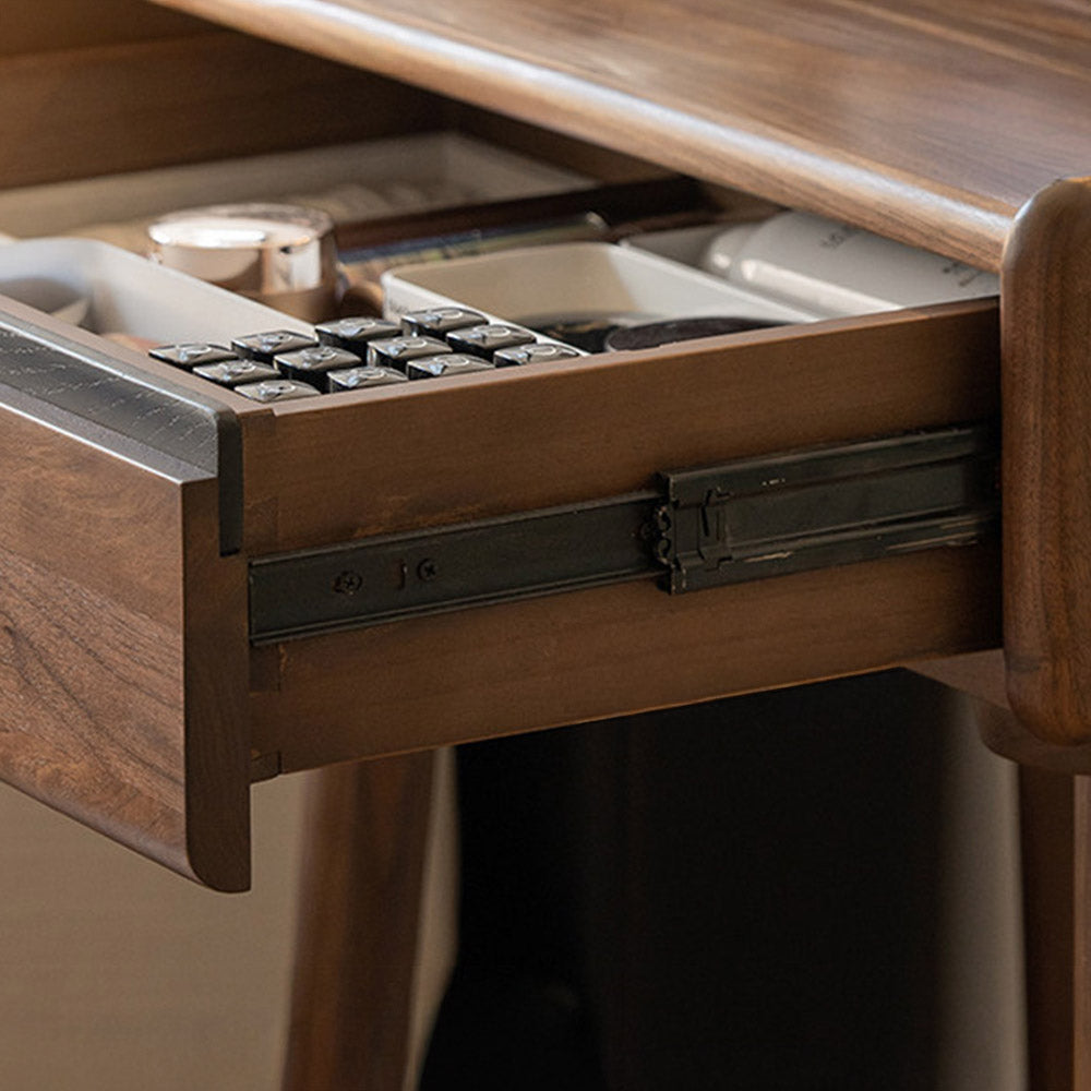 Stropica Natural Solid Walnut Dressing Table