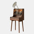 Stropica Natural Solid Walnut Dressing Table