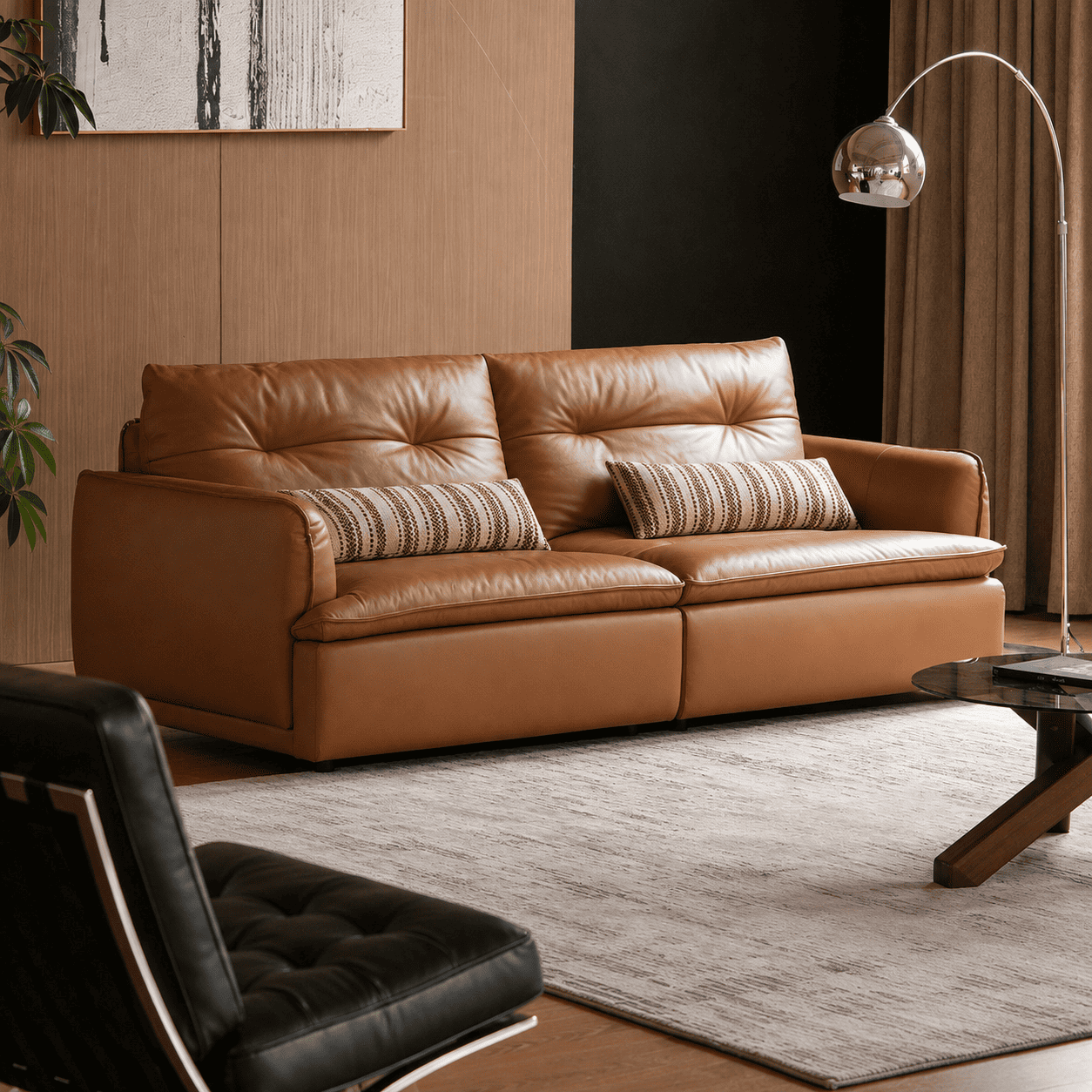 Tacoma Genuine Leather Sofa