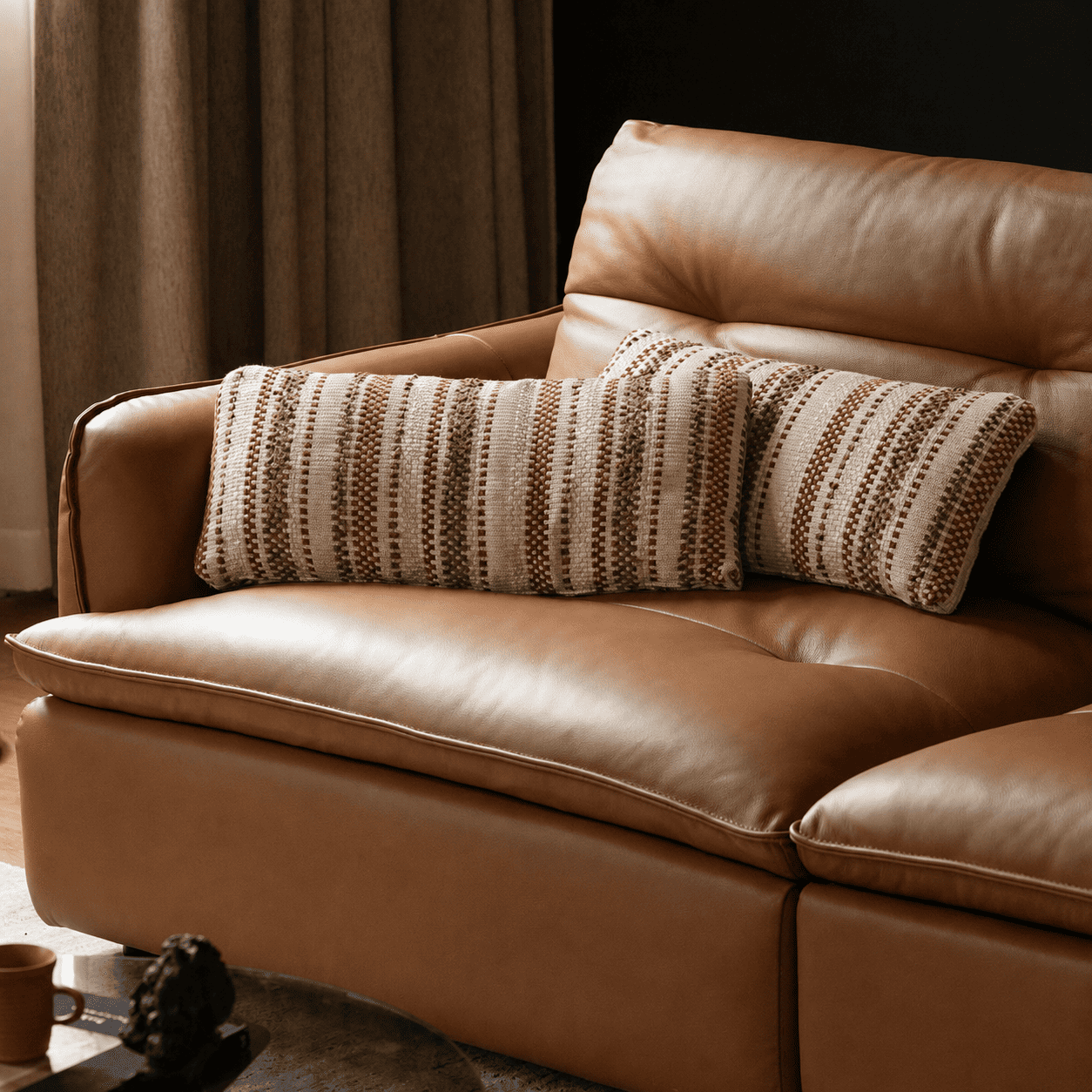 Tacoma Genuine Leather Sofa