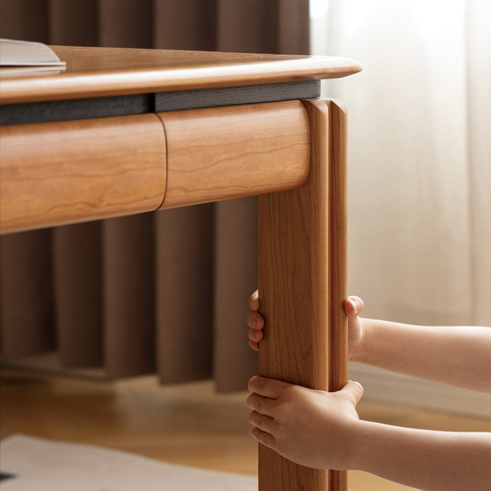 Tarfala Natural Solid Cherry Large Work Station