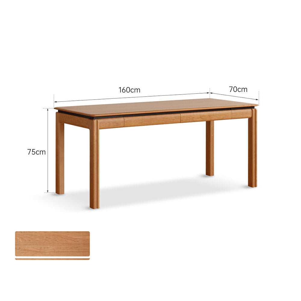 Tarfala Natural Solid Cherry Large Work Station