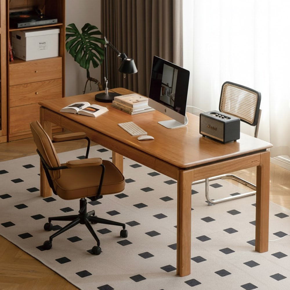 Tarfala Natural Solid Cherry Large Work Station