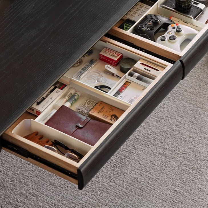 Tarfala Solid Oak Large Work Station - Oak Furniture Store