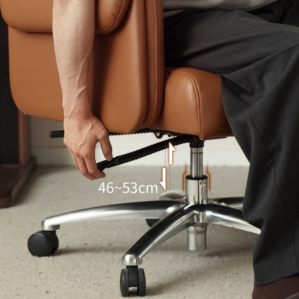 Tempe Ergonomic Faux Leather Swivel Office Chair
