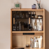 Tineo Natural Solid Oak Small Dressing Table Set