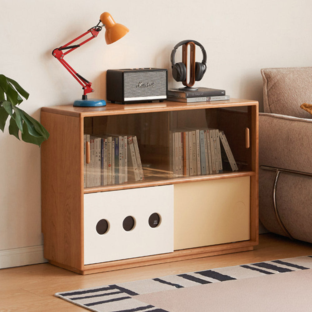 Tonnac Solid Cherry Small Bookcase/Sideboard