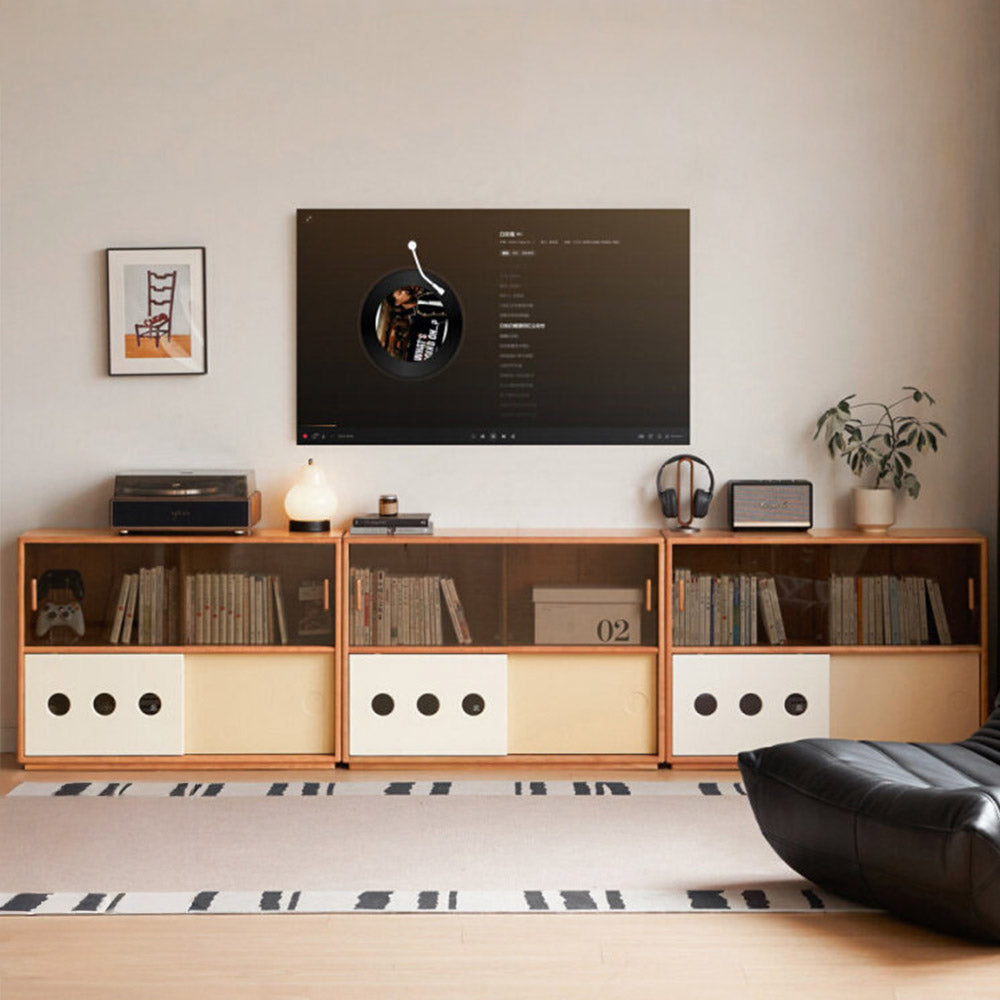 Tonnac Solid Cherry Small Bookcase/Sideboard