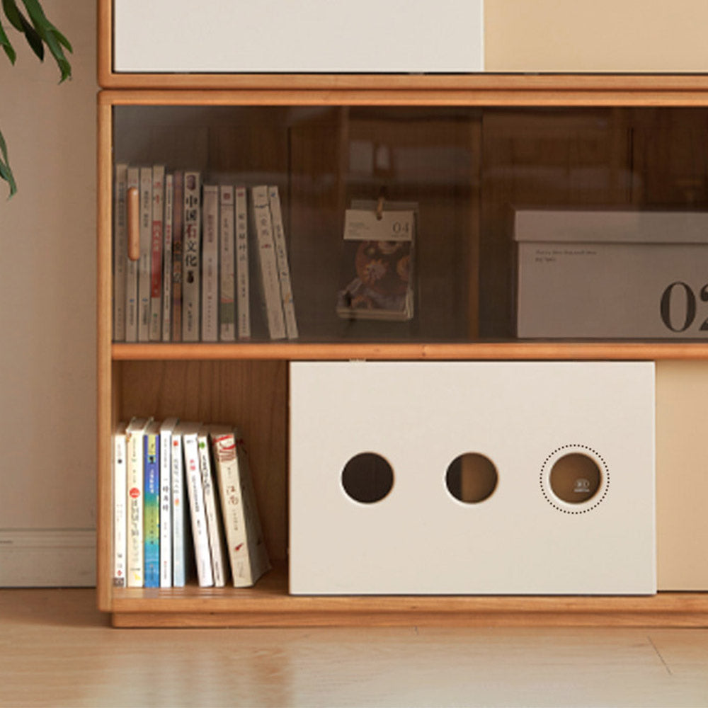 Tonnac Solid Cherry Small Bookcase/Sideboard