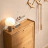 Tulsa Natural Solid Rubber Wood Shoe Cabinet