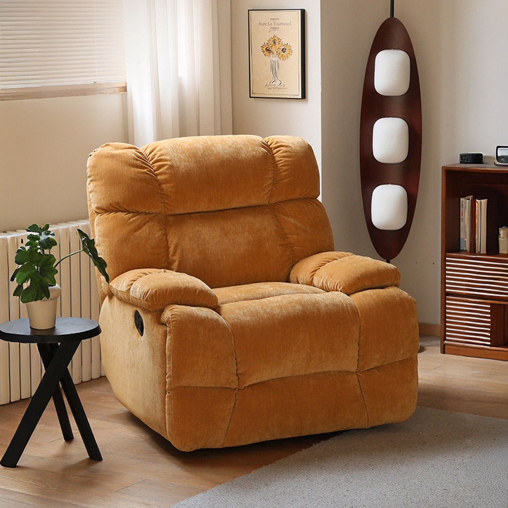 Vacone Chenille Recliner Sofa