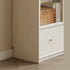 Vaja Solid Oak Painted Display/Book Cabinet