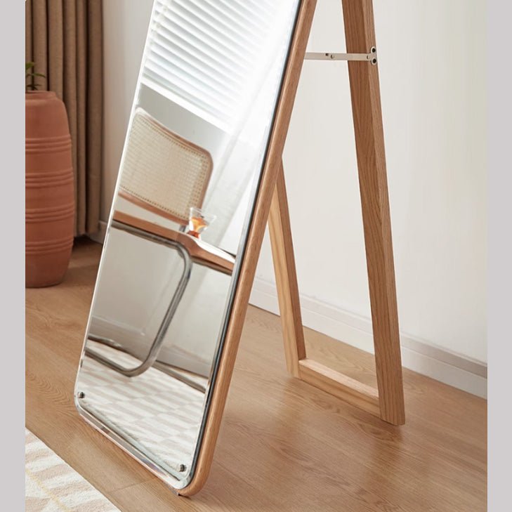 Vejle Solid Oak Dressing Mirror - Oak Furniture Store