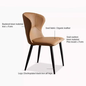 Vela Designer Dining Chair - Oak Furniture Store & Sofas