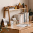 Velten Solid Oak Desktop Shelf | Oak Furniture Store