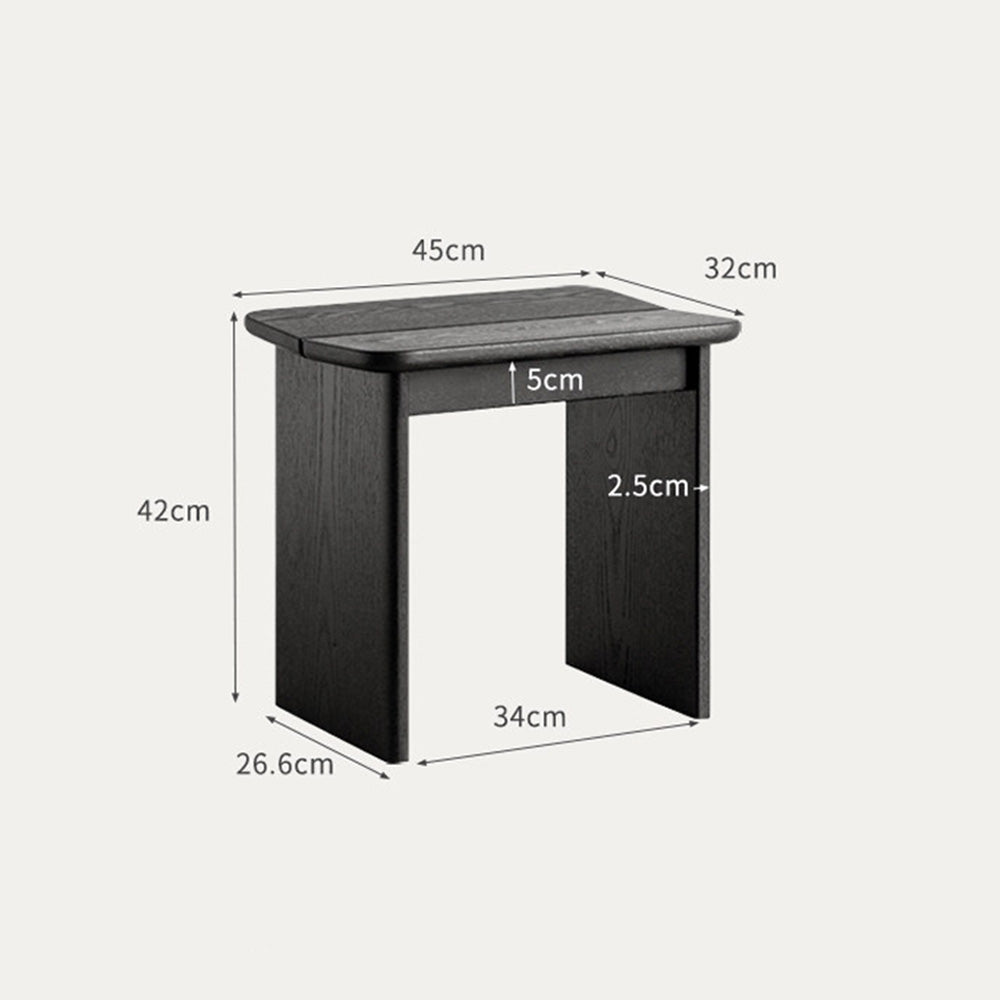 Vernio Solid Ash Stool