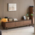 Viano Natural Solid Walnut Entertainment Unit