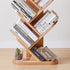 Vikten Natural Solid Oak Tree - Shaped Bookcase | Oak Furniture Store