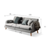 Vita Fabric Sofa