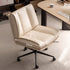 Waake Silicone Leather Swivel Study Office Chair | Oak Furniture Store