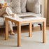 Warburg Natural Solid Oak Coffee Table Set | nesting coffee table with drawers for NZ & AU | Oak Furniture Store