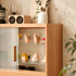 Warburg Natural Solid Oak Table Shelf