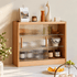 Warburg Natural Solid Oak Table Shelf