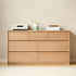 Warburg Natural Solid Oak 3 Over 4 Chest Drawers