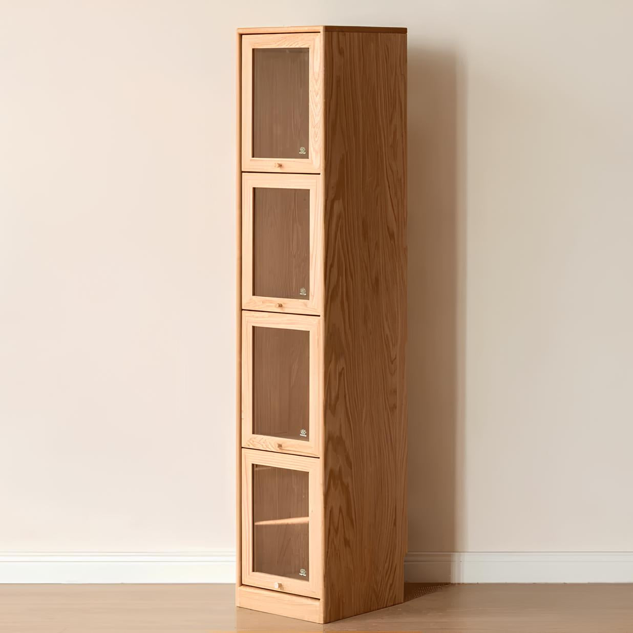 Warburg Solid Oak Display/Bookcase