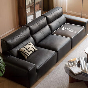 Wilson Genuine Leather Sofa - Oak Furniture Store