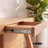 Natural oak sideboard for dining room, lounge room, hallway, and everyday home organisation