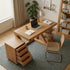 Zetland Natural Solid Oak Work Station for home office, study corner, and modern workspace styling