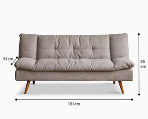 Aura Refresh Fabric Sofa Bed - Oak Furniture Store & Sofas