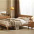 Berlin Natural Solid Oak Bed Frame - Oak Furniture Store