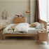 Berlin Natural Solid Oak Bed Frame - Oak Furniture Store