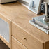 Beverley Natural Solid Ash TV Unit - Oak Furniture Store