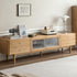 Beverley Natural Solid Ash TV Unit - Oak Furniture Store