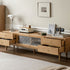 Beverley Natural Solid Ash TV Unit - Oak Furniture Store