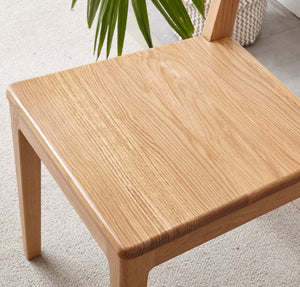 Bremen Natural Solid Oak Dining Chair - Oak Furniture Store & Sofas