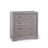 Chamfer Solid Oak 2 over 3 Chest of Drawers - Oak Furniture Store