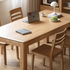 Cuba Natural Solid Ash Dining Table - Oak Furniture Store