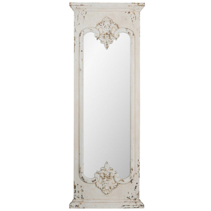 Distressed White Mirror RSE2156