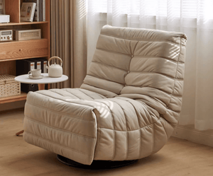 Egen Cozy Tech Fabric Swivel Sofa - Oak Furniture Store & Sofas